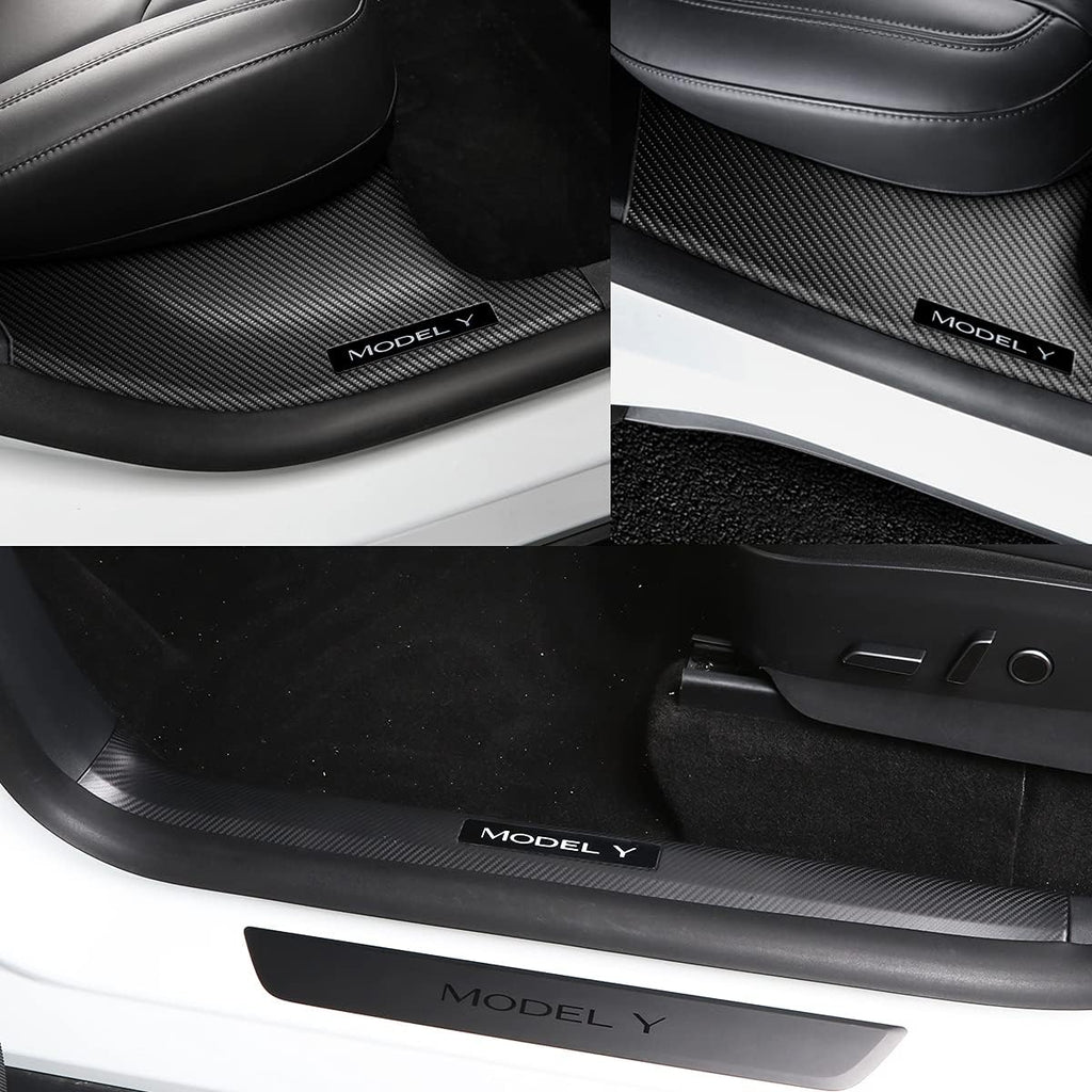 Carbon Fiber Door Sill Protector Set of 4 C361808