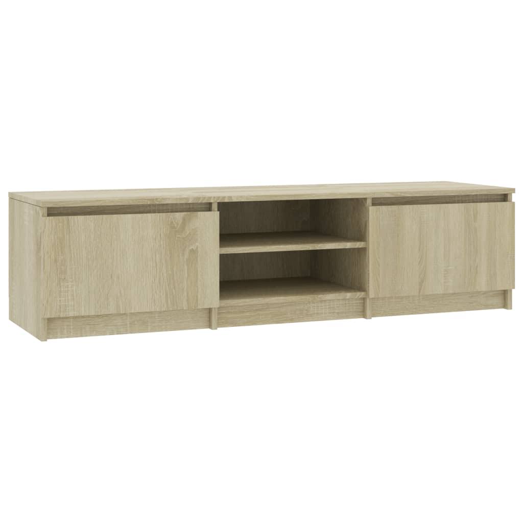 Black Chipboard TV Cabinet W4418
