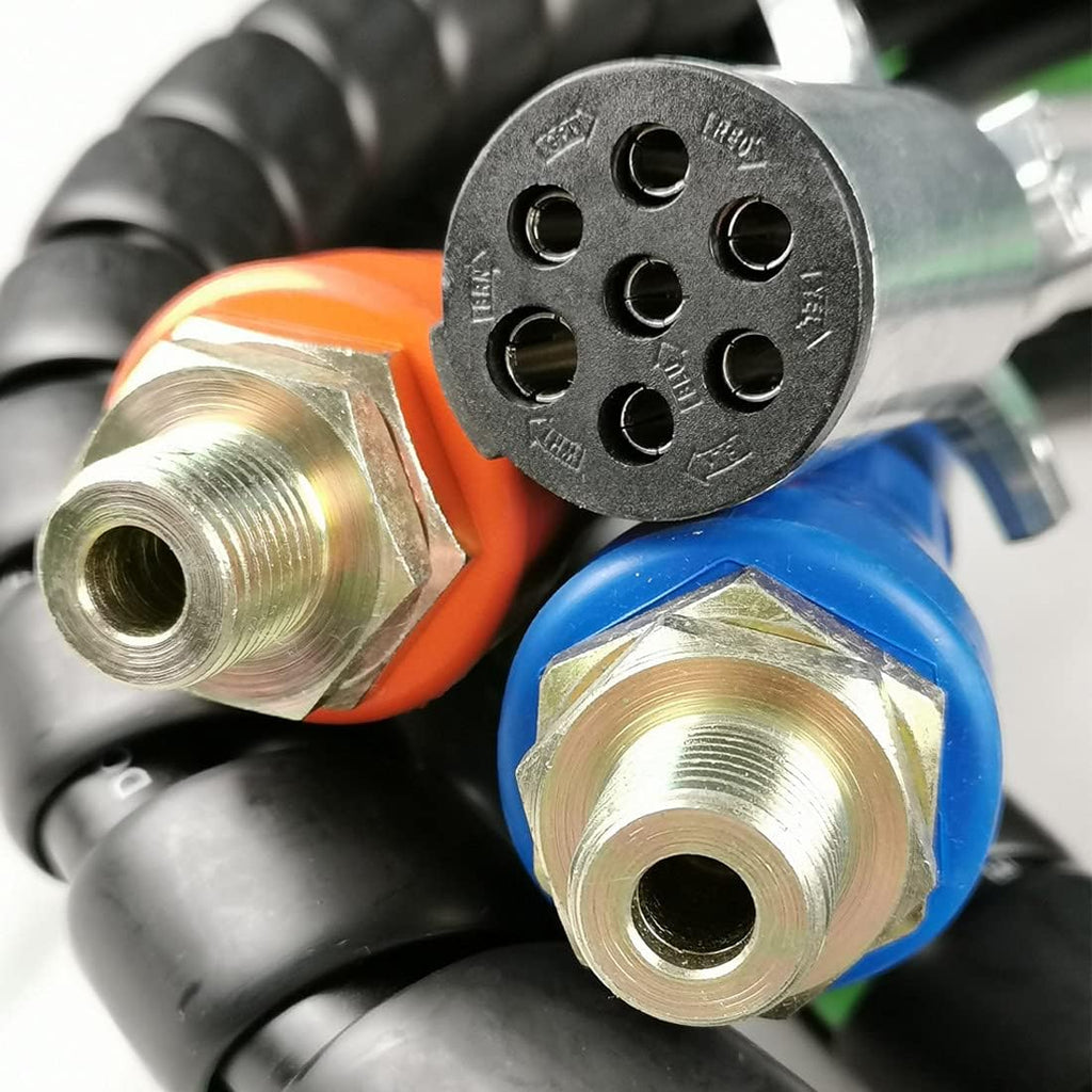 3 in 1 ABS Electrical Cord Air Line Kit 12ft F860