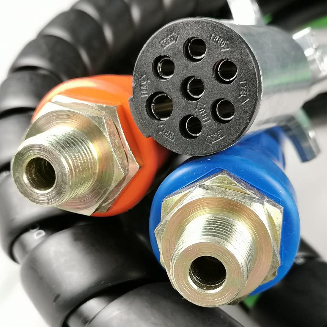 3 in 1 ABS Electrical Cord Air Line Kit 12ft F860