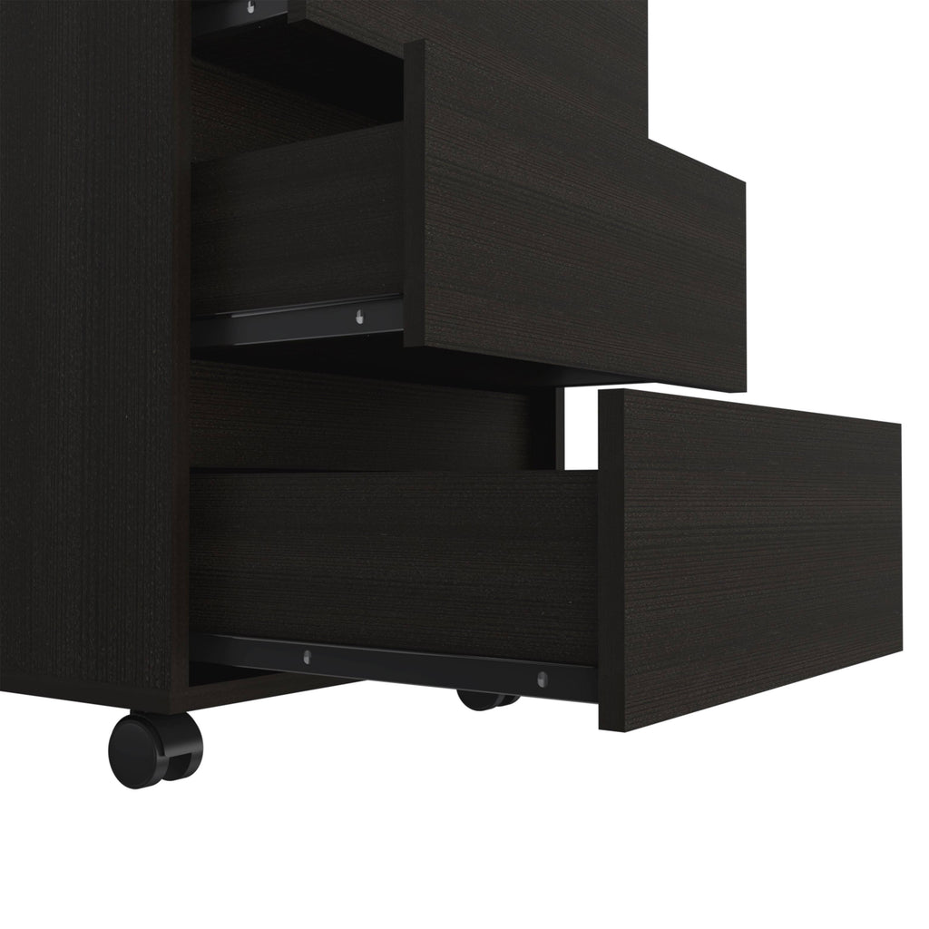White 3 Drawer Filing Cabinet X939435