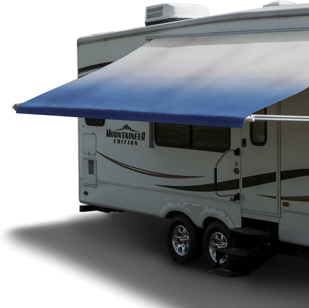 14' Tan/Camel Fade Premium Vinyl RV Awning Fabric Replacement K31899