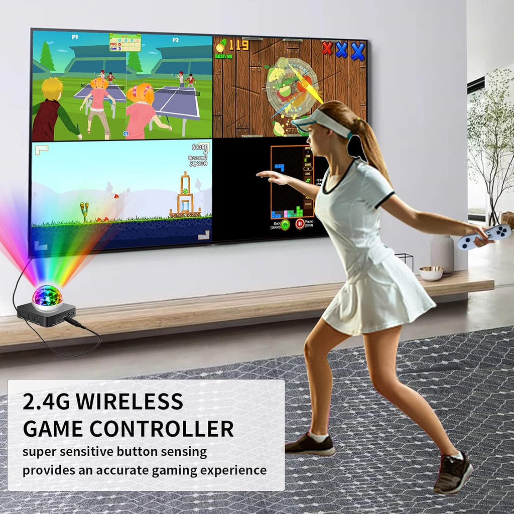 Double Dance Mat with 2.4G Wireless Handle F12682