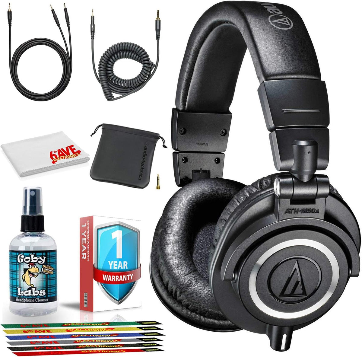 Black Monitor Headphones I1548