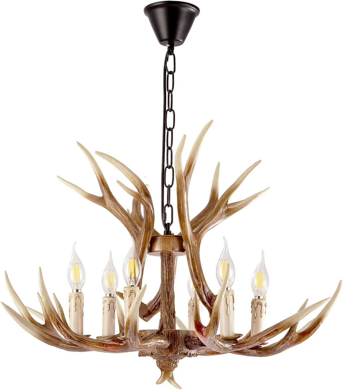 6 Lights Antler Chandelier Z91153