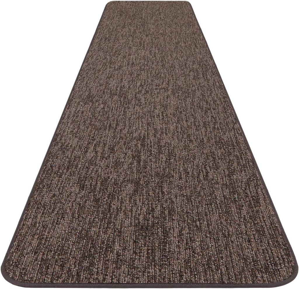 Skid-Resistant Carpet Runner Pebble Gray 20 Feet X 27 Inches R180