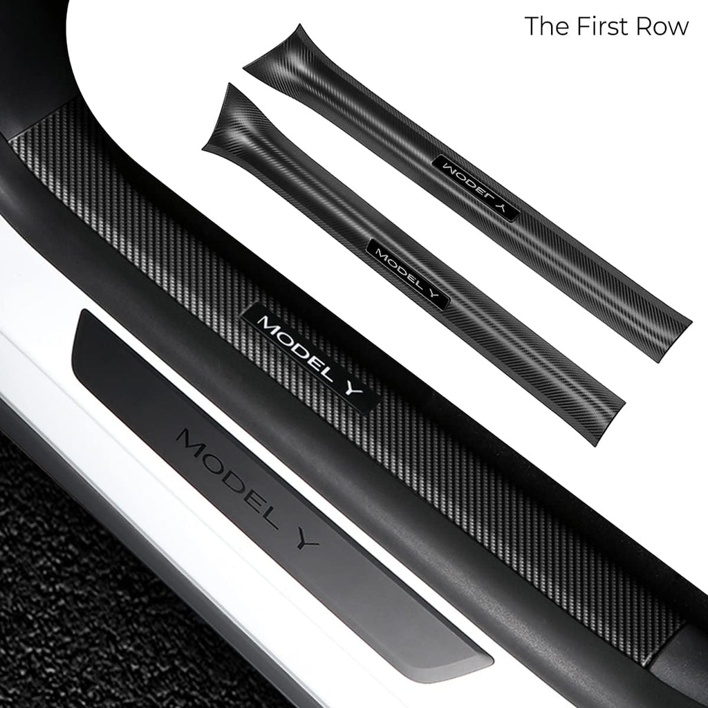 Carbon Fiber Door Sill Protector Set of 4 C361808