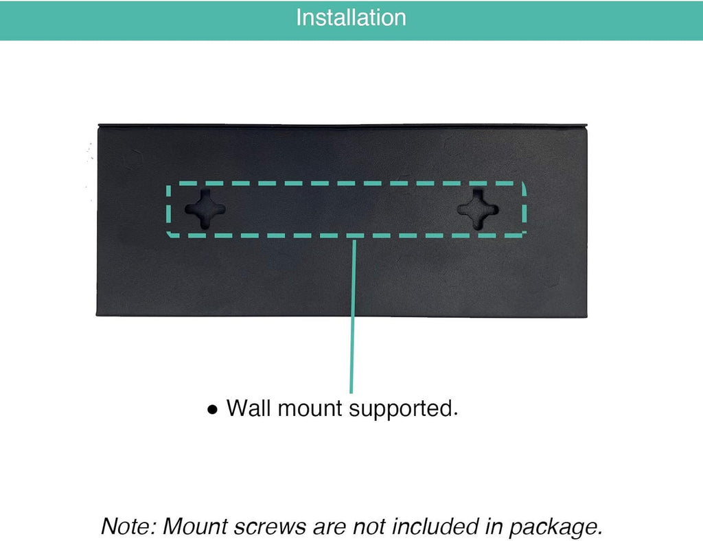30W Gigabit Single Port Power Over Ethernet PoE Injector V6000
