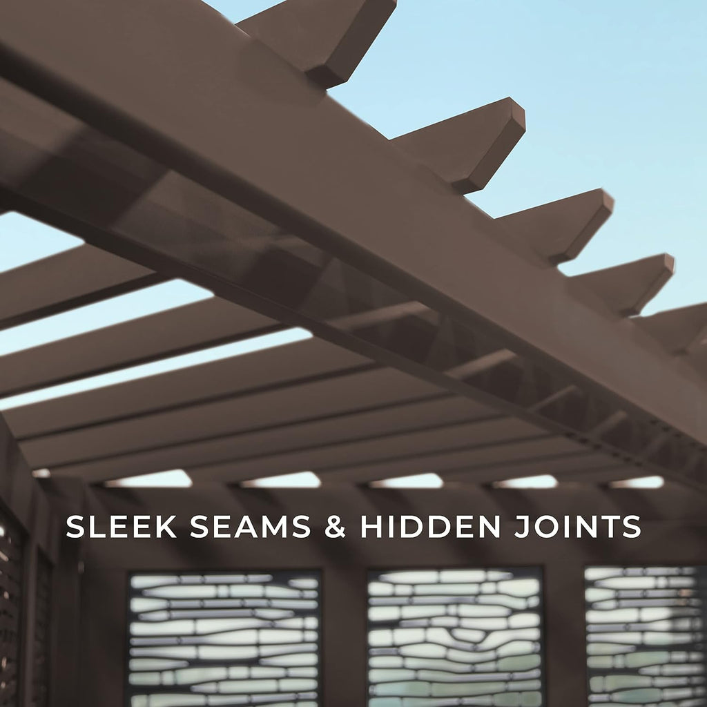 Steel Cabana Pergola W450