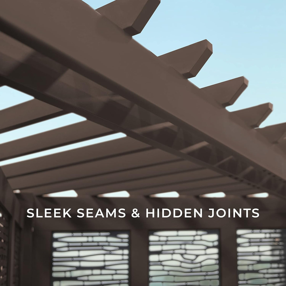 Steel Cabana Pergola W450