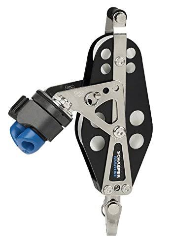 Aluminum Fiddle Block with Becket and Cam Cleat C959265