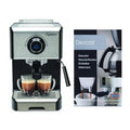 1200-Watt Black Espresso and Cappuccino Machine V110800