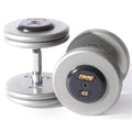 60 lb Fixed Dumbbells with Gray Plates G408