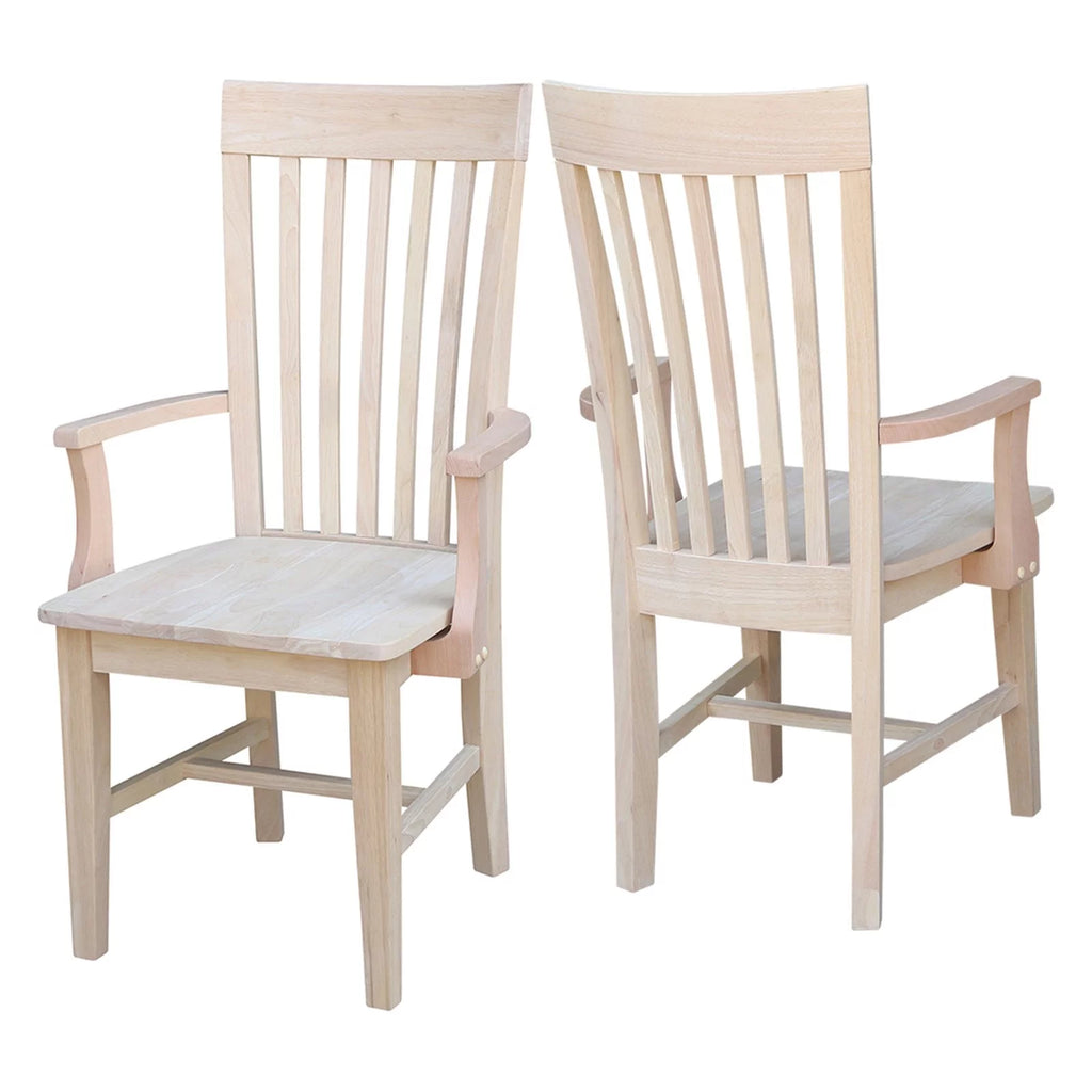 Mission Chair With Arms S25182