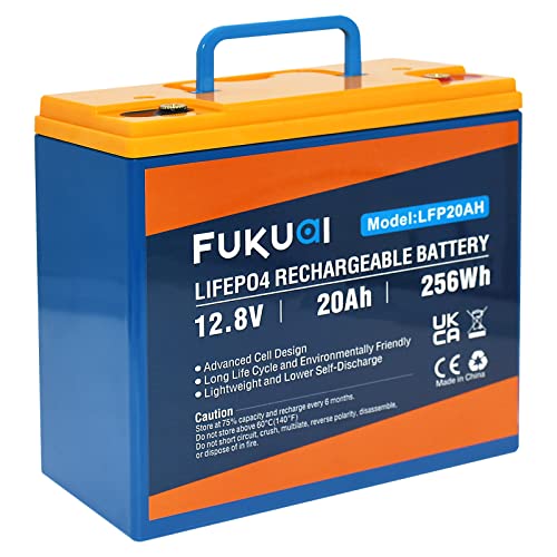 12V 20Ah LiFePO4 Lithium Battery D7220