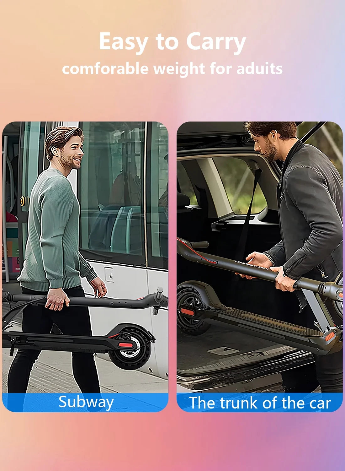 500W 10.4 Ah Folding Electric Scooter U257