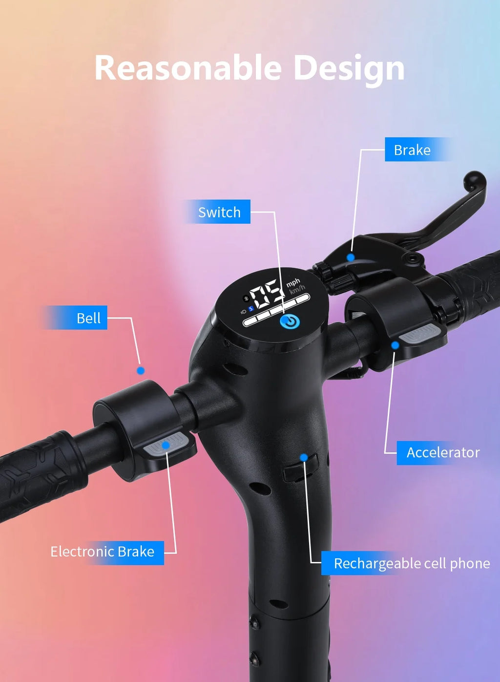 500W 10.4 Ah Folding Electric Scooter U257