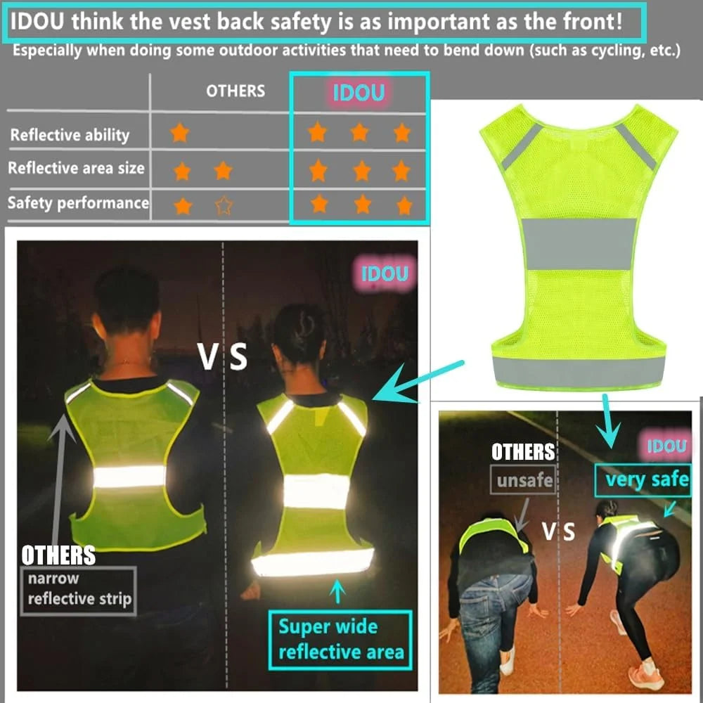 Reflective Vest with Pocket C473