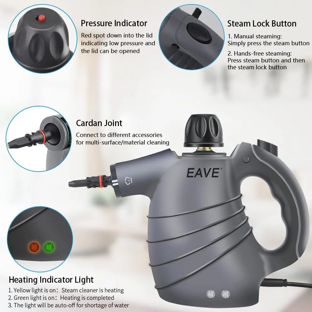 Handheld Steam Cleaner 12 in 1 Set N20702