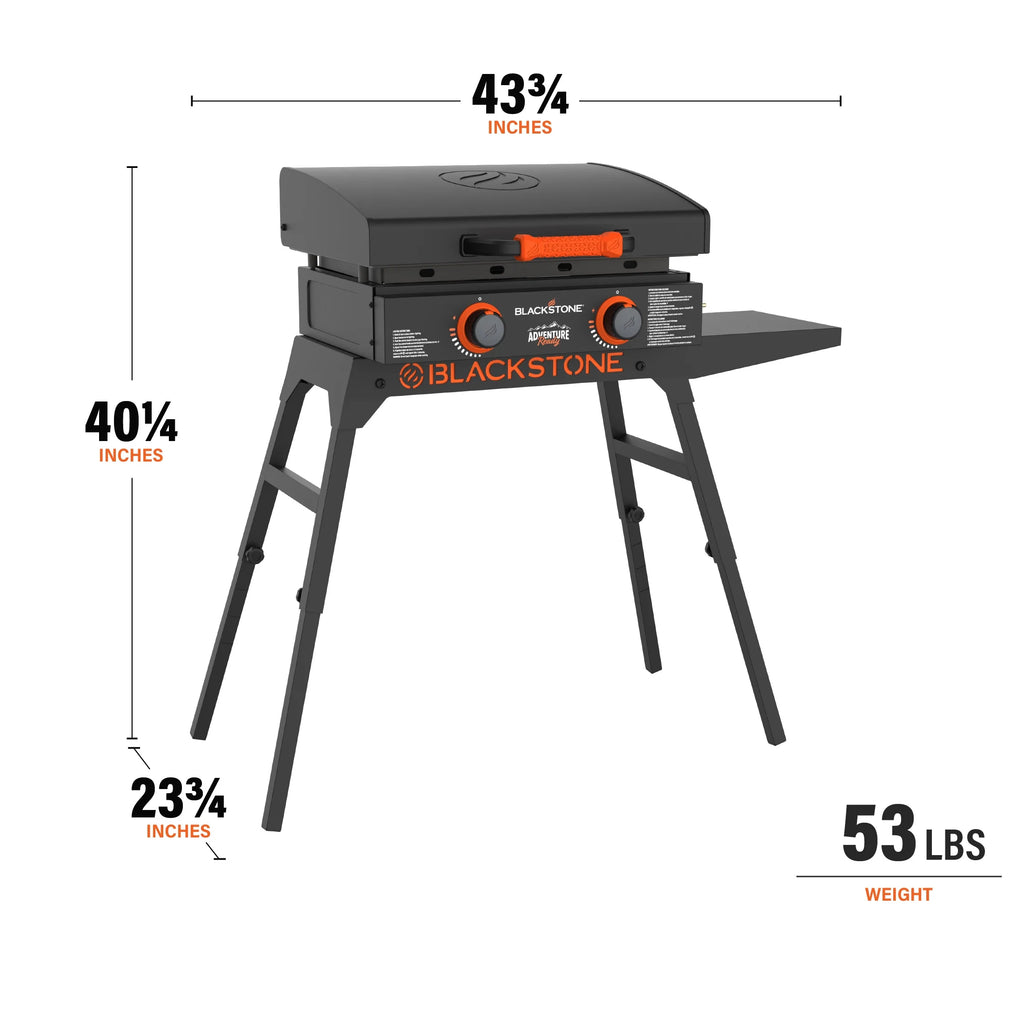 22 Propane Griddle with Stand and Adapter Hose D763323