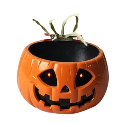 Halloween Candy Bowl with Moving Skeleton Hand O694
