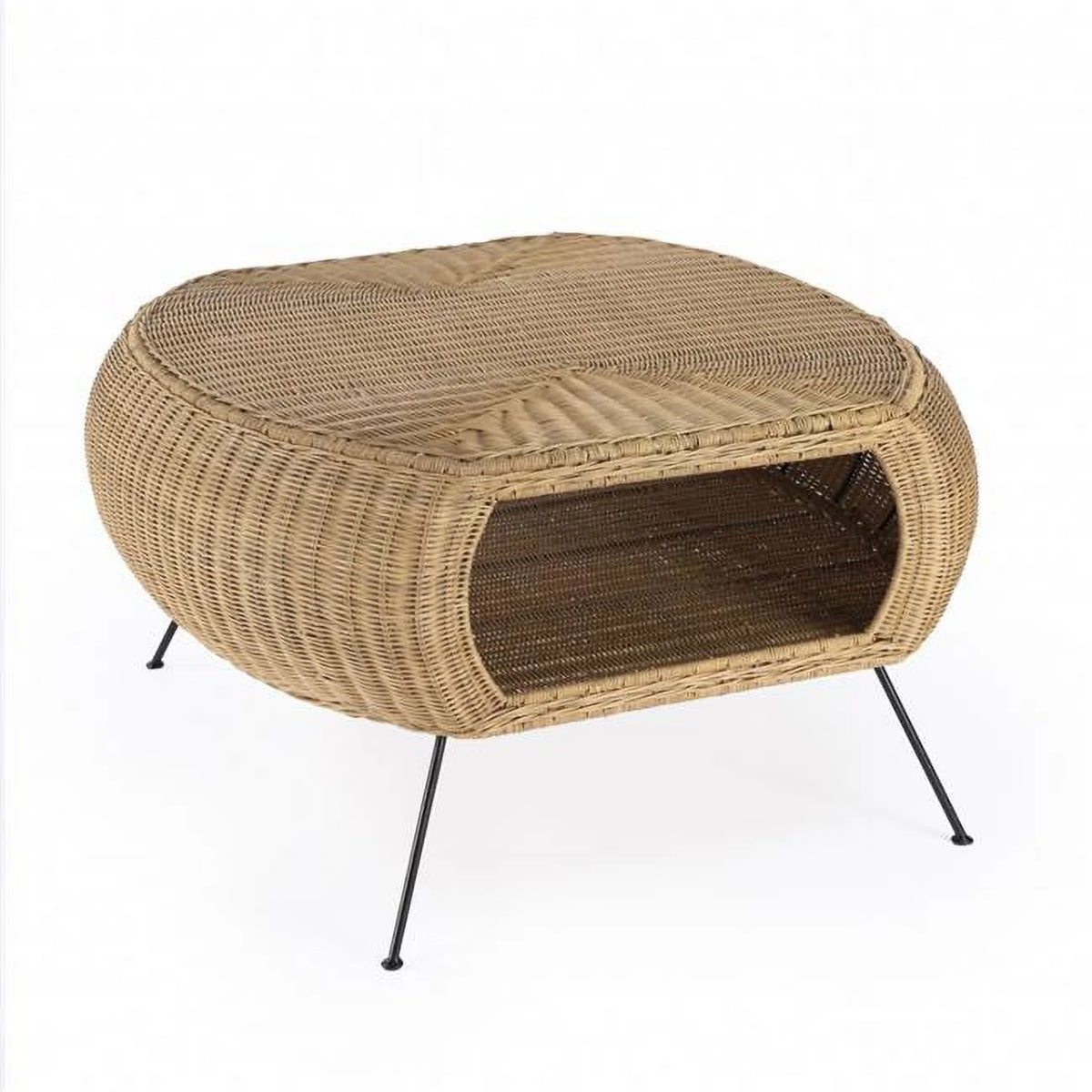 Natural Rattan Wicker Round Coffee Table D60130