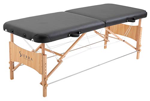 Portable Massage Table, Black Q91175