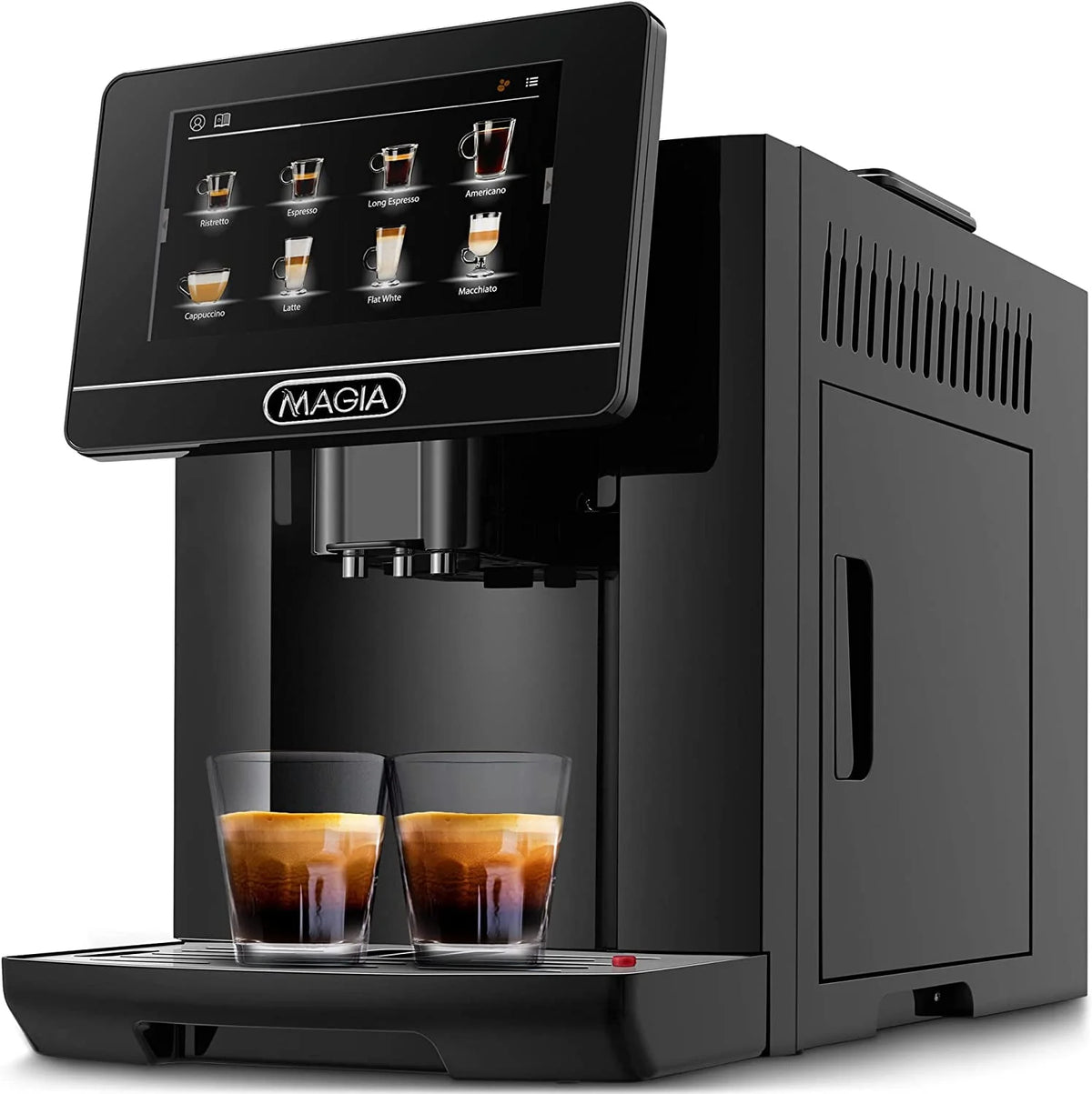 Black Automatic Coffee Espresso Machine D7199