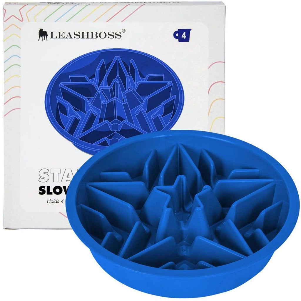 Slow Feeder Dog Bowl with Feeder Holes S438949