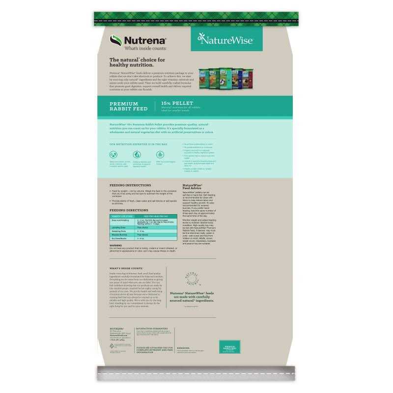 15% Rabbit Feed K3414