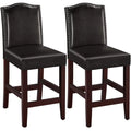 Brown Faux Leather Dining Chairs H246603
