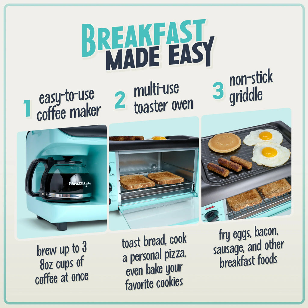 3-in-1 Family Size Breakfast Station P123