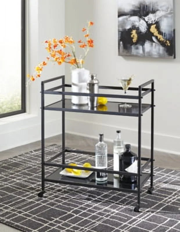 Black Bar Cart W188864