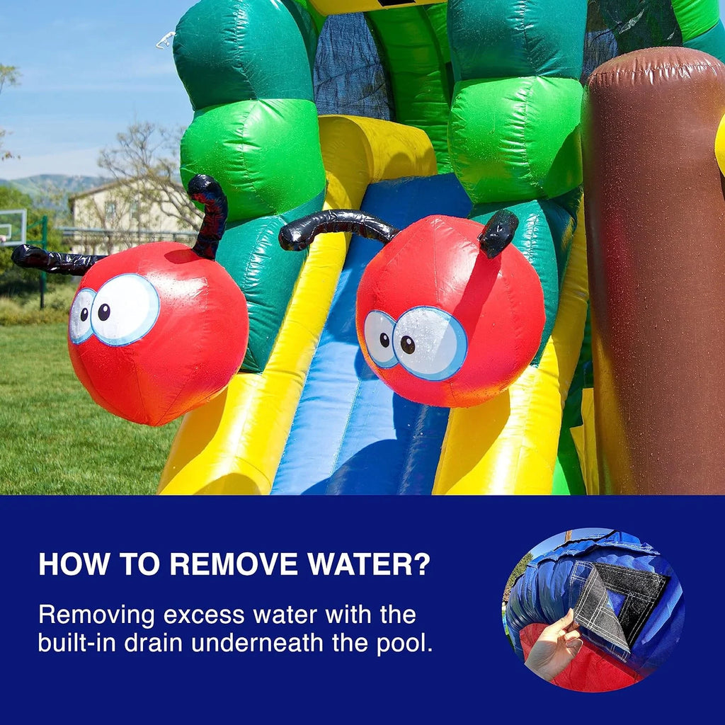 Water Slide Bounce House with Blower M451