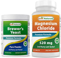 Brewers Yeast Powder 16 oz & Magnesium Chloride 520 mg Y87223
