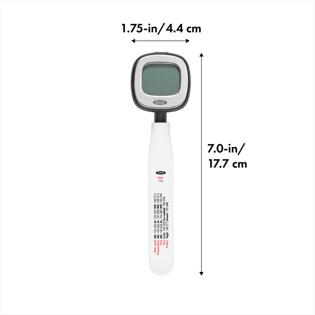 Digital Display Stainless Steel Food Thermometer I740