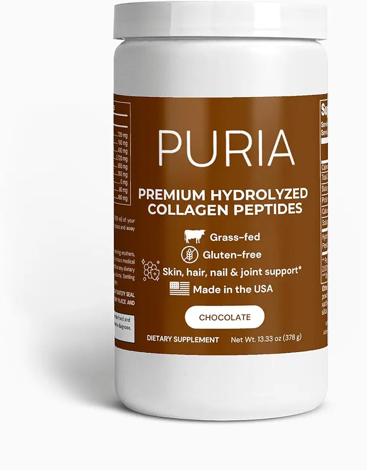Chocolate Hydrolyzed Collagen Peptides Powder Type I & III Z2110