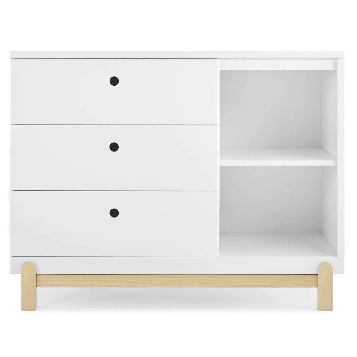 3 Drawer Dresser with Cubbies D740250