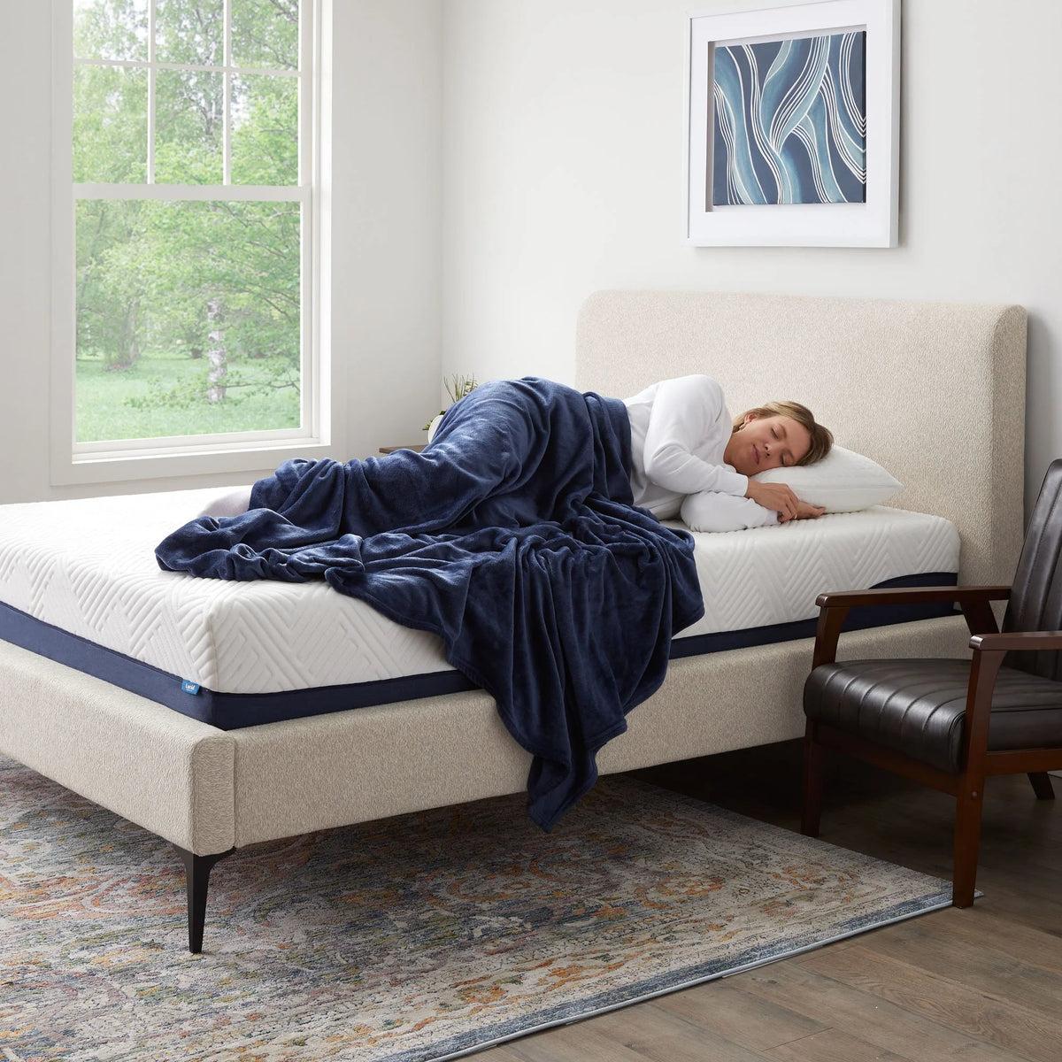 10 Gel Aloe Hybrid Memory Foam Mattress Queen F5494