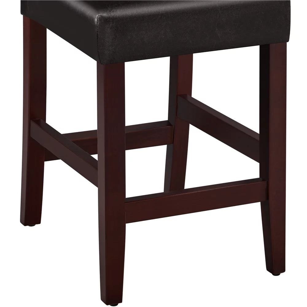 Brown Faux Leather Dining Chairs H246603