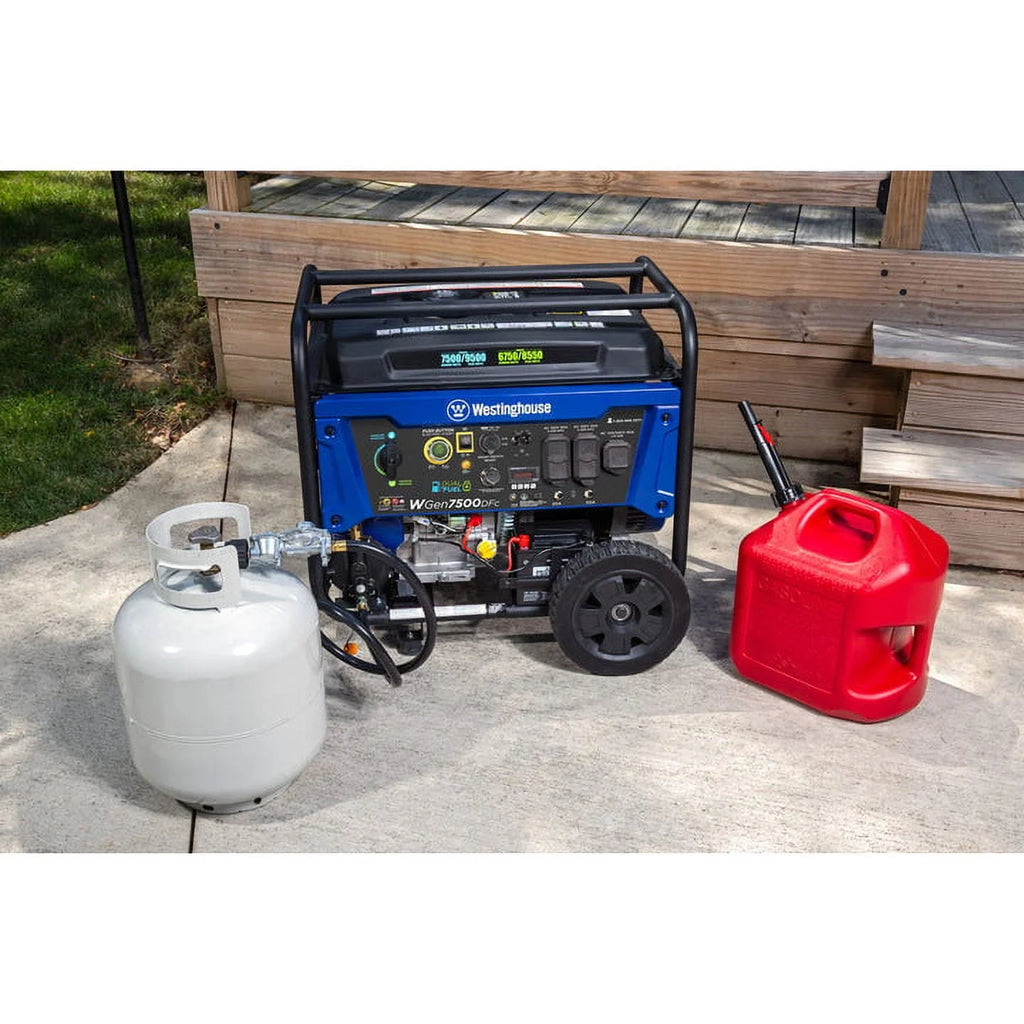 9500 Peak Watt Dual Fuel Portable Generator I928420