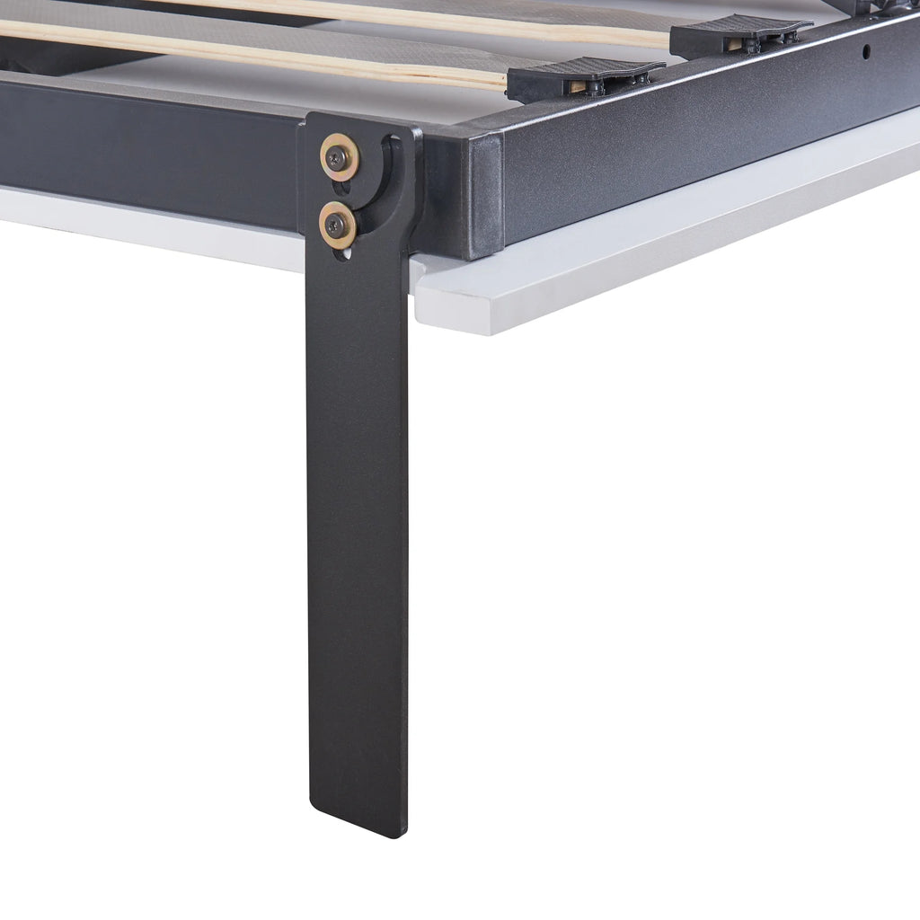 Twin Size Murphy Bed with Shelf and Drawer N693509