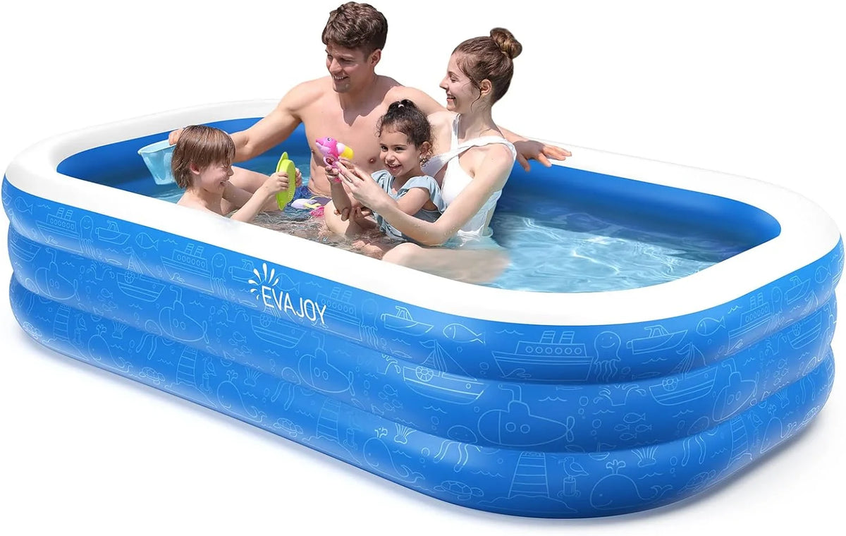Inflatable Rectangular Swimming Pool K418231