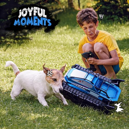 Blue Amphibious Remote Control Car Q7360