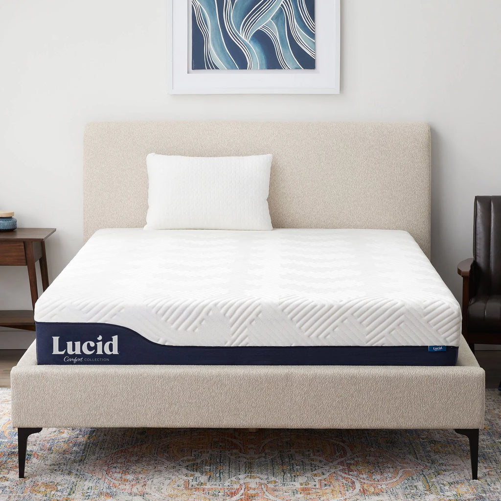 10 Gel Aloe Hybrid Memory Foam Mattress Queen F5494
