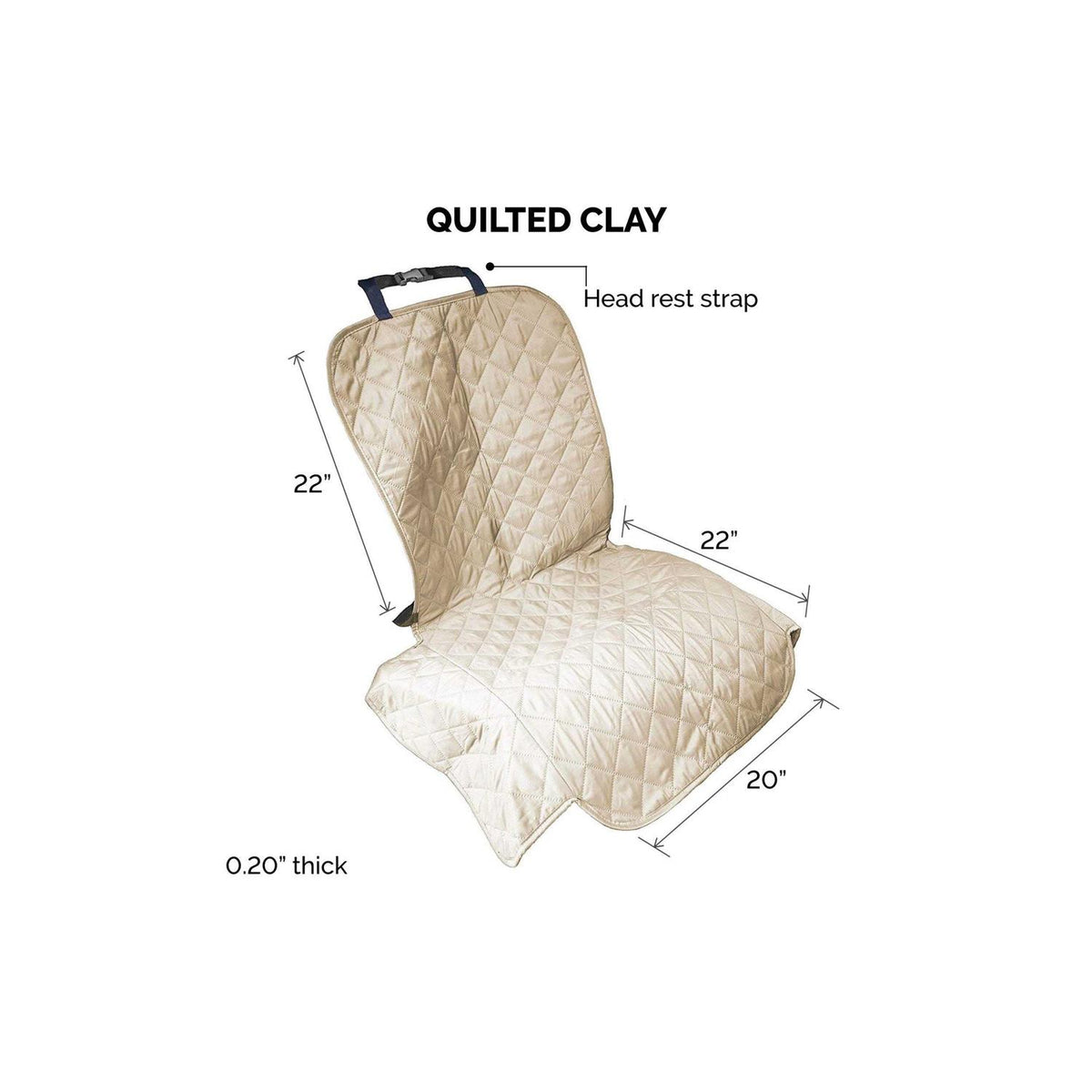Pet Car Barrier & Seat Protector with Carry Bag P472806