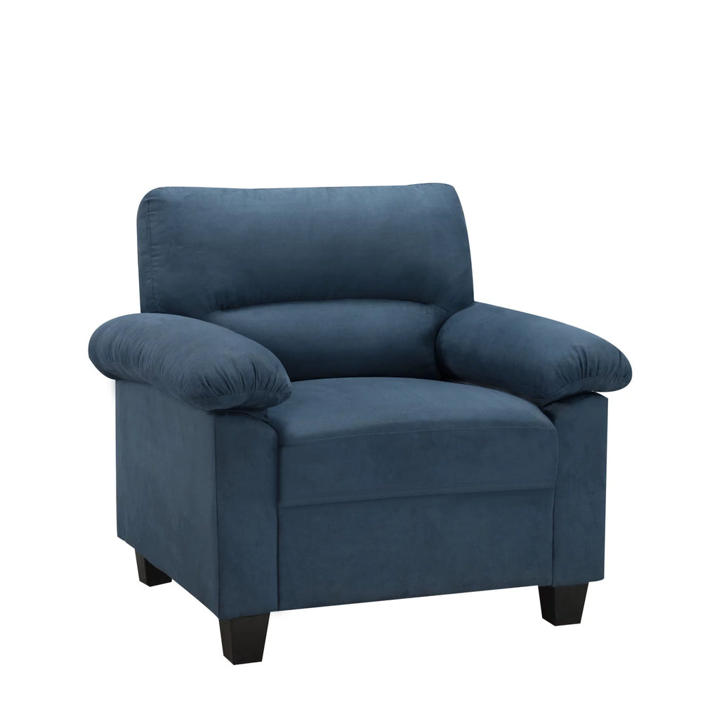 Blue Fabric Chair J39290