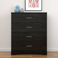 Black 4 Drawer Chest U97098