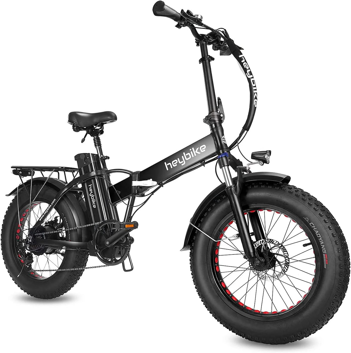 Foldable 20 Fat Tire Electric Bike with 500W Motor X90018