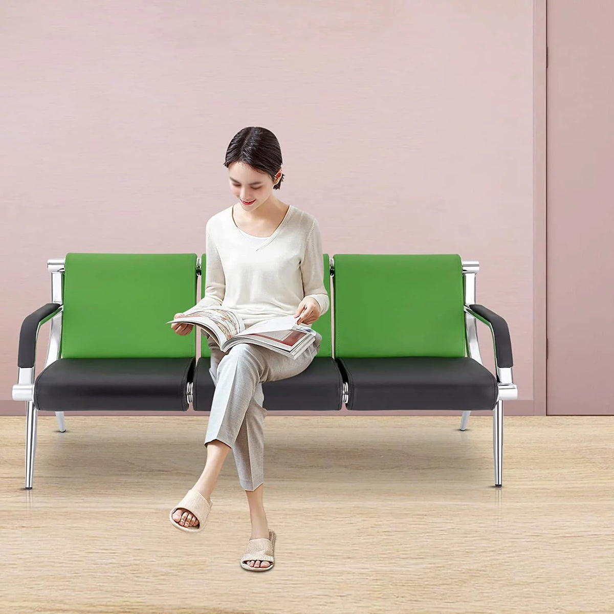 3-Seat Office Reception Sofa D106841